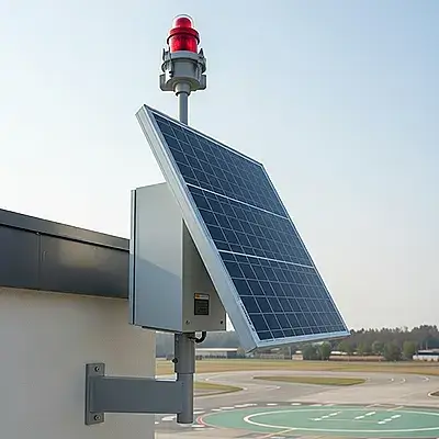 L-810 Solar-Powered Obstruction Light - Flight Light Inc.