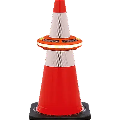 Cone Ring Light on traffic cone